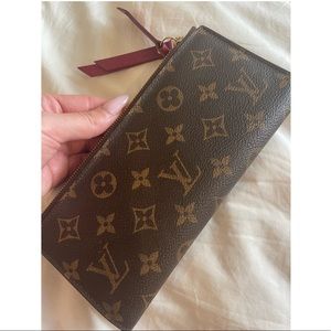 Louis Vuitton Adele Monogram Wallet in Fuschia